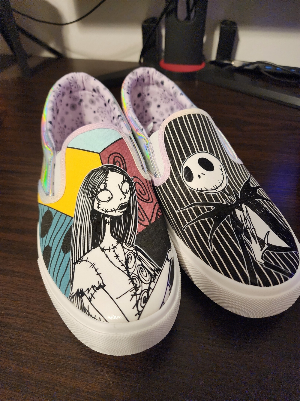 Slip-On Nightmare Before Christmas Sneakers
